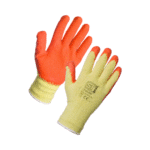Supertouch Orange Latex Economy Grip Gloves