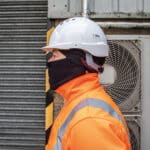 JSP Beanie SurefitTM Thermal Safety Helmet Liner with Removable Face Covering - Image 3