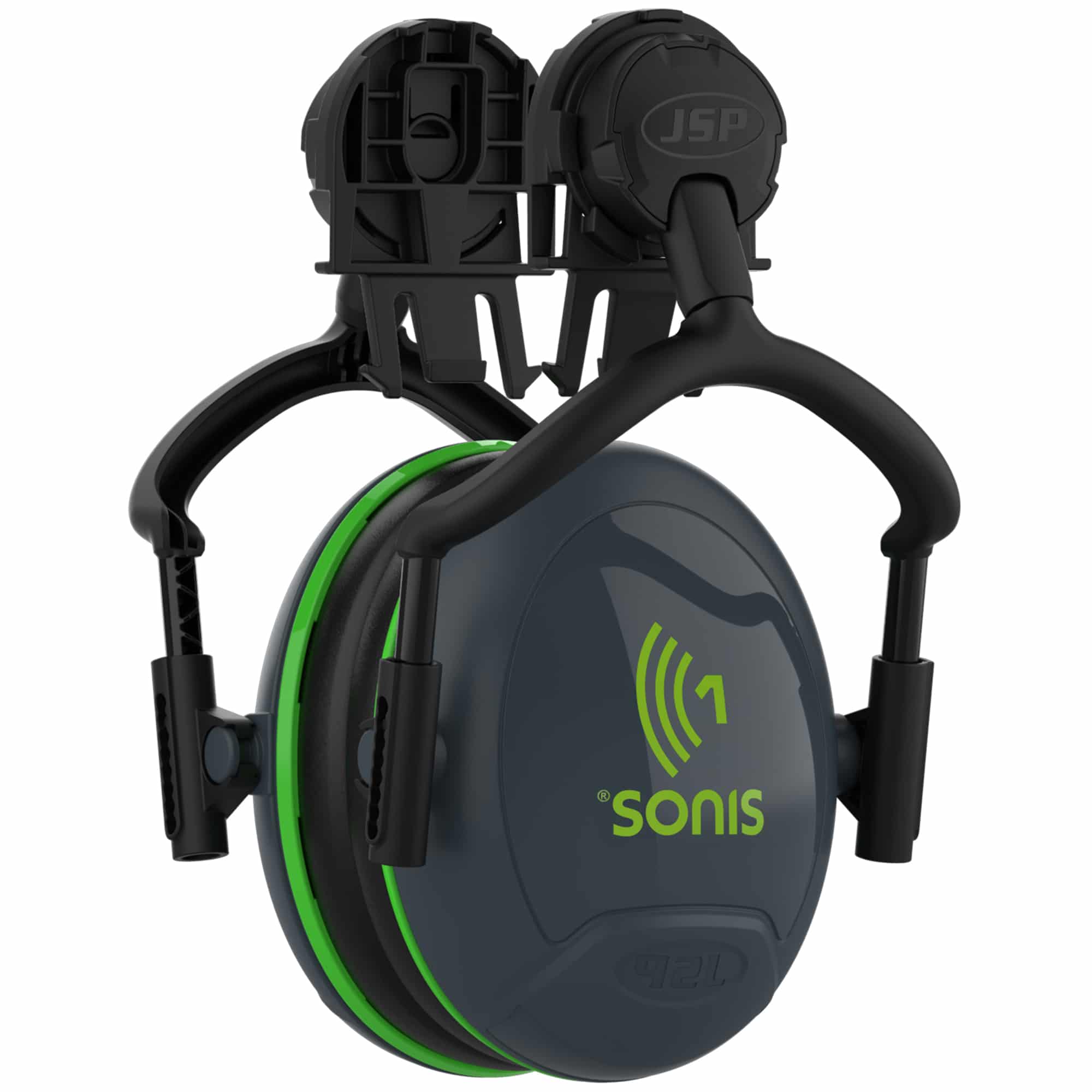 aeb012-1cy-800-main JSP Sonis1 Mounted Ear Defenders 26dB SNR - Image 1