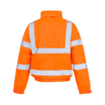 Supertouch - Hi-Vis Rail Spec Orange Standard Bomber Jacket - Image 2
