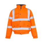 Supertouch - Hi-Vis Rail Spec Orange Standard Bomber Jacket