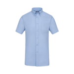 Orn Classic Oxford Short Sleeve Light Blue Shirt