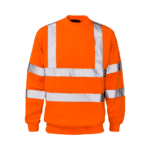 Supertouch - Hi-Vis Rail Spec Orange Sweatshirt