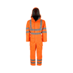 Pro Rail - Hi-Vis Rail Spec Orange - Waterproof Breathable Coverall