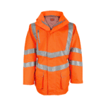 Pro Rail - Hi-Vis Rail Spec Orange - Breathable Jacket