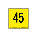 Track Geometry - Numbered Cant Plates