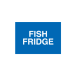Fish Fridge Sign