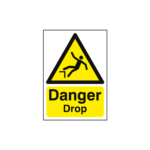 Danger Drop Sign
