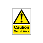 Caution Men At Work Sign