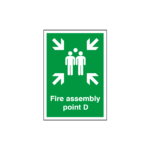 Fire Assembly Point D Sign