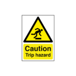 Caution Trip Hazard Sign