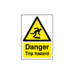 Danger Trip Hazard Sign