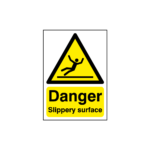 Danger Slippery Surface Sign