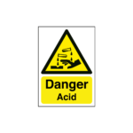 Danger Acid Sign
