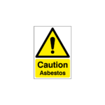 Caution Asbestos Sign
