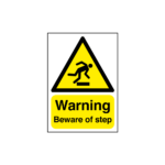 Warning Beware Of Step Sign
