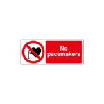 No Pacemakers Sign