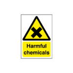 Harmful Chemicals Sign