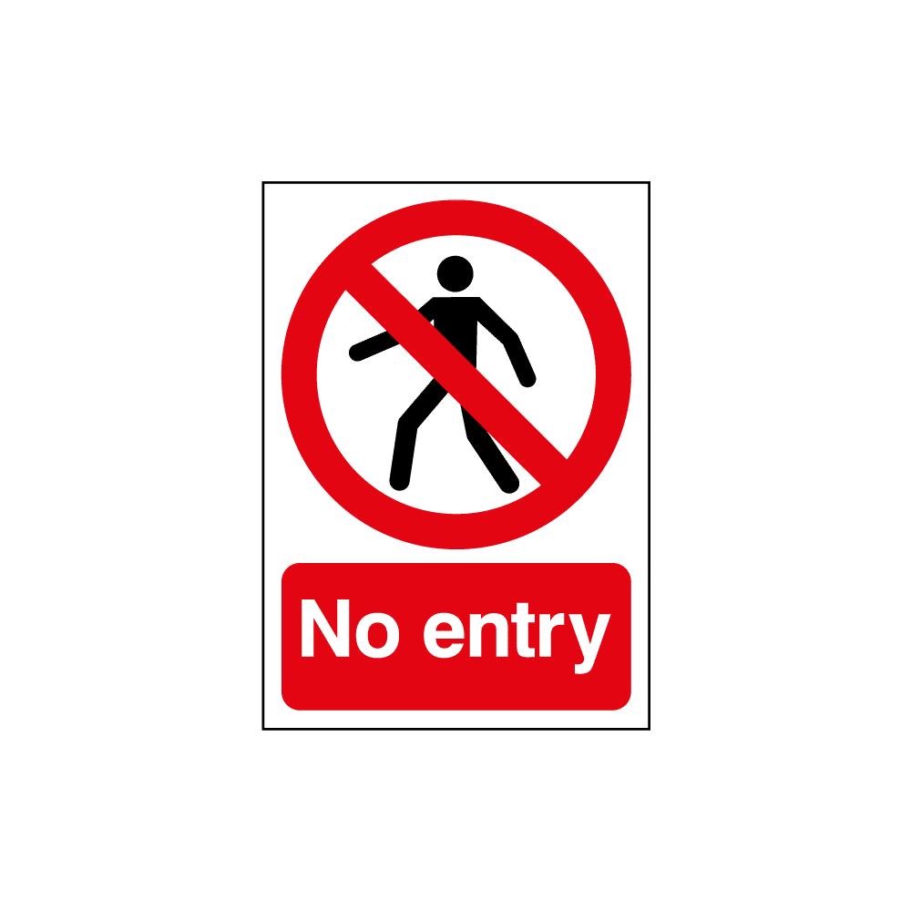 CS-SS-31787 No Entry Sign - Image 1