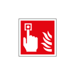 Fire Alarm Call Point Symbol Only Sign