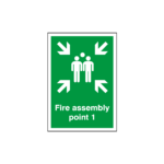 Fire Assembly Point 1 Sign