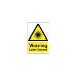 Warning Laser Hazard Sign
