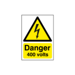 Danger 400 Volts Sign