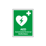 Automated External Defibrillator Sign