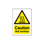 Caution Hot Surface Sign