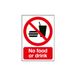 No Food Or Drink Sign