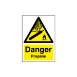 Danger Propane Sign