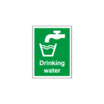 Drinking Water Sign