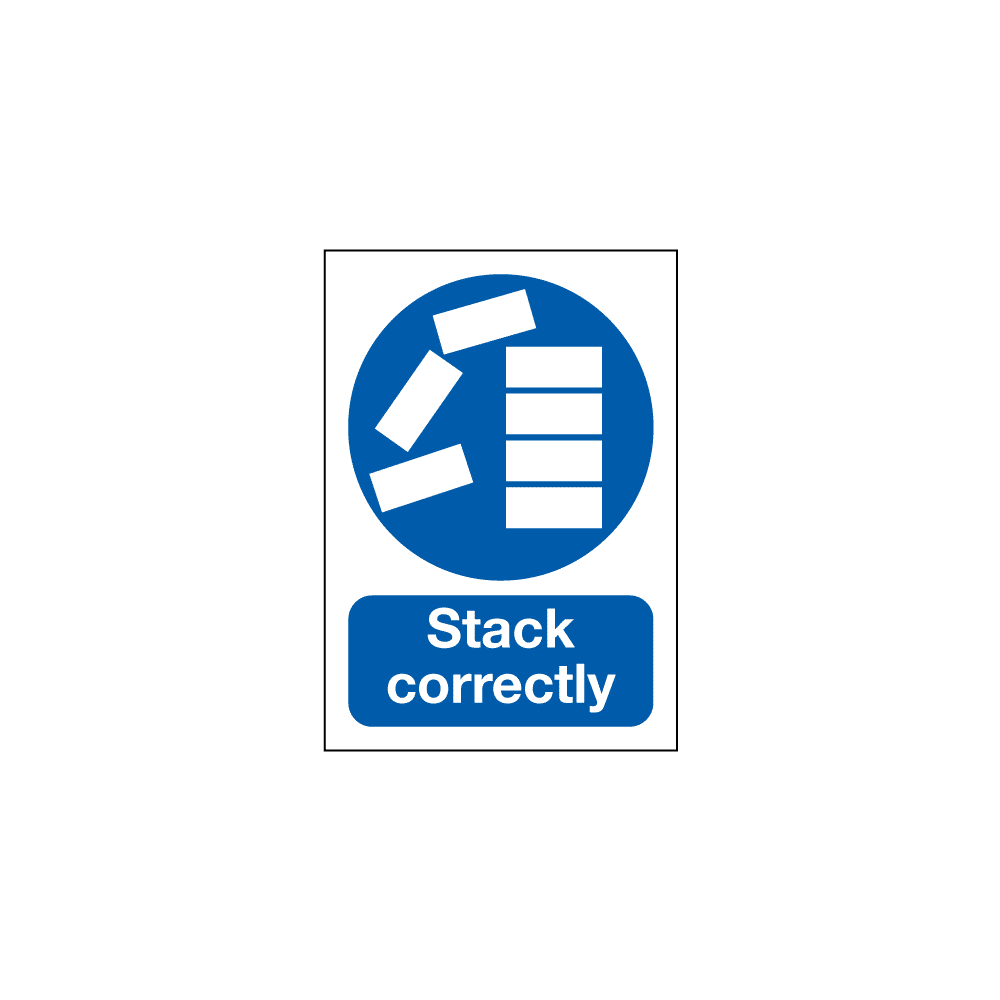 CS-SS-53678 Stack Correctly Sign - Image 1