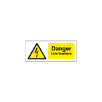 Danger Live Busbars Sign