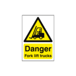Danger Forklift Trucks Sign
