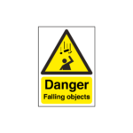 Danger Falling Objects Sign