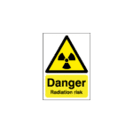Danger Radiation Risk Sign