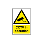 Cctv In Operation Sign