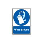 Wear Gloves Sign