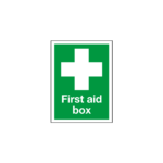 First Aid Box Sign