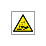 Corrosive Symbol Sign