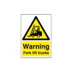 Warning Forklift Truck Sign