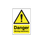 Danger Moving Machinery Sign