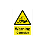 Warning Corrosive Sign