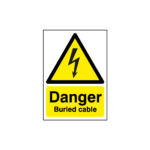 Danger Buried Cable Sign