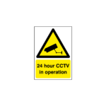 24 Hour CCTV In Operation Sign - Image 4