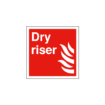 Dry Riser Sign