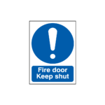 Fire Door Keep Shut Sign