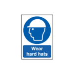 Wear Hard Hats Sign