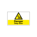 Danger Deep Water Sign
